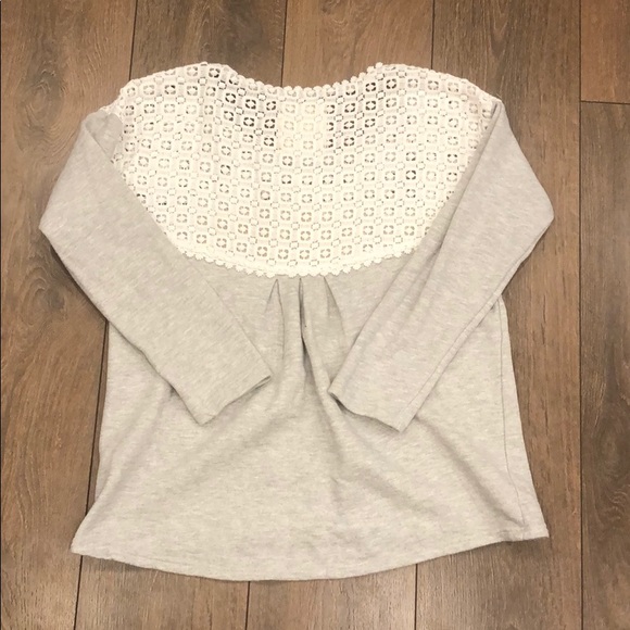 O’Neill Long Sleeve Scallop Trim Shirt Size S - Picture 7 of 8